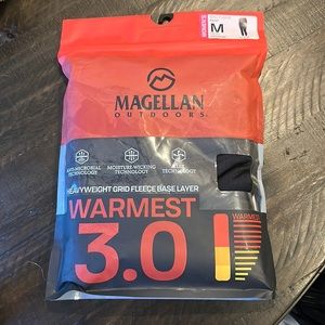 Women’s Magellan Grid Fleece Pant M Black